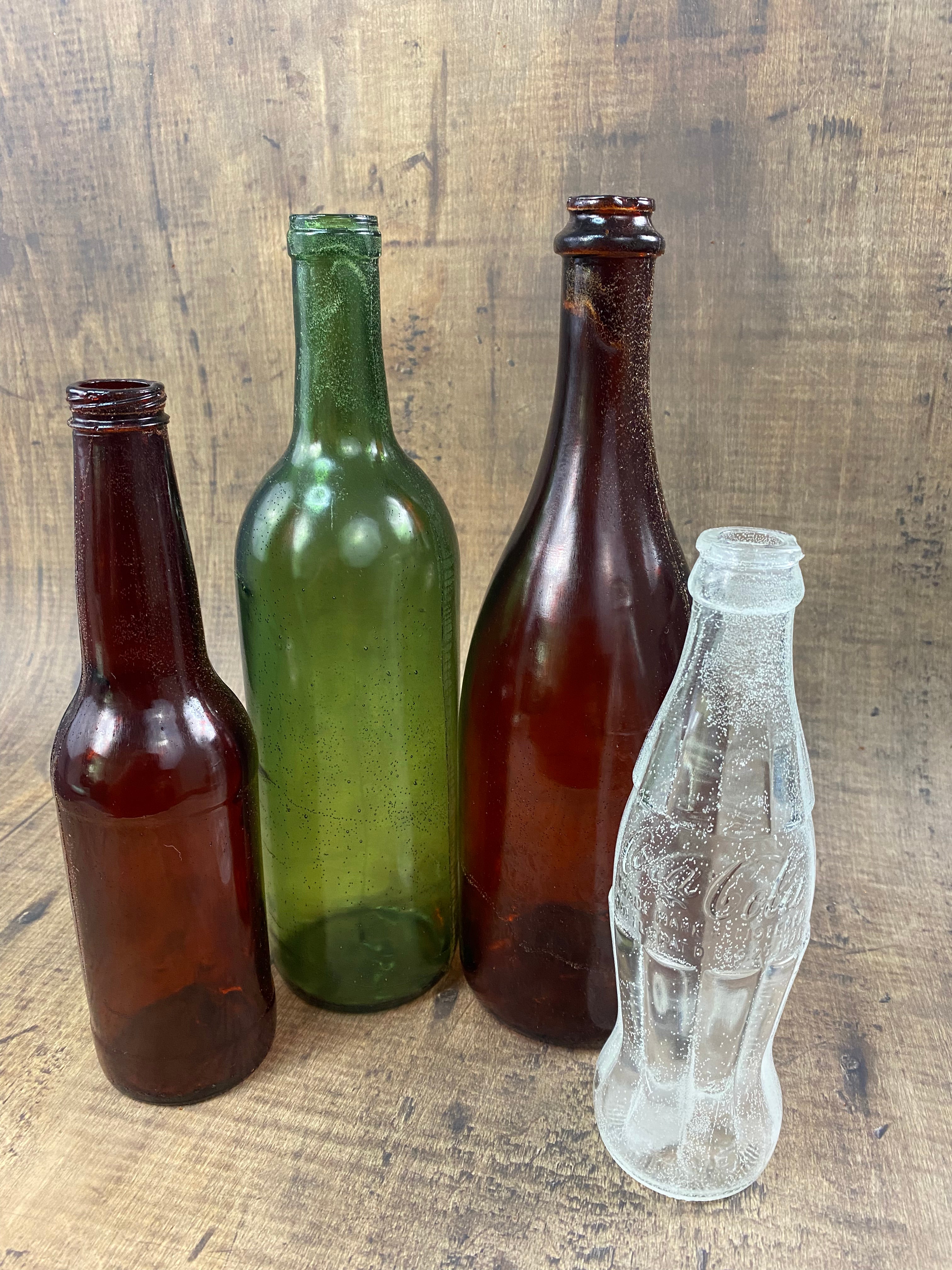 Sugar Glass/ fake glass bottle props