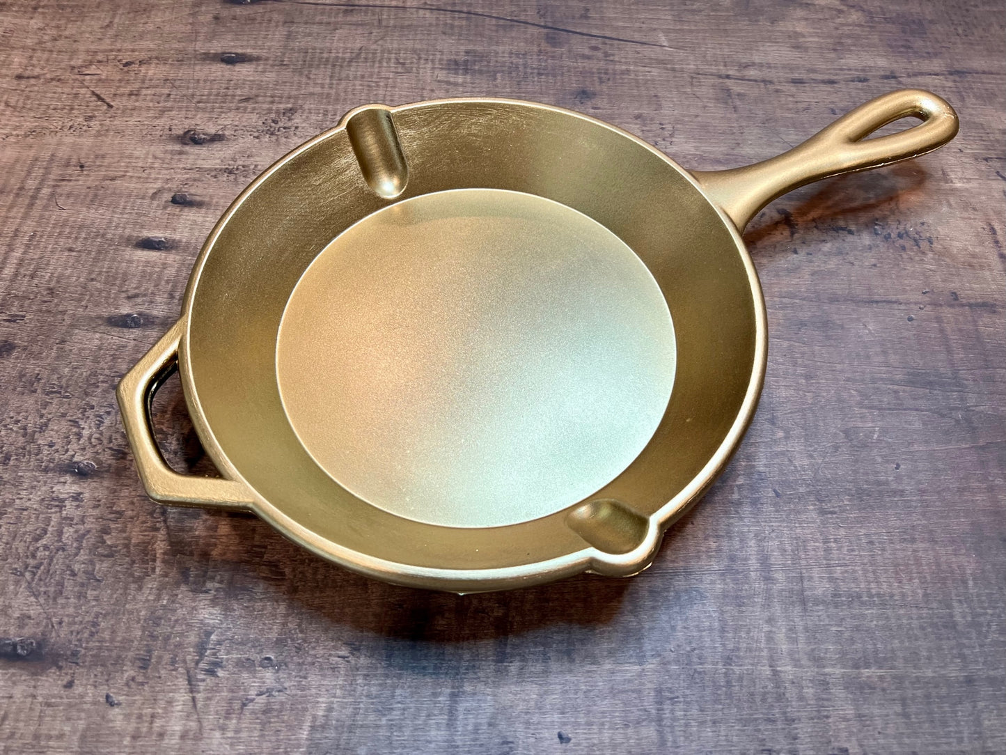 Gold Foam Rubber Frying Pan