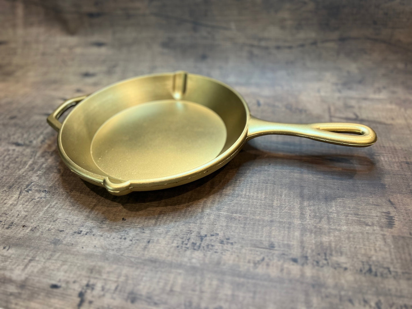 Gold Foam Rubber Frying Pan