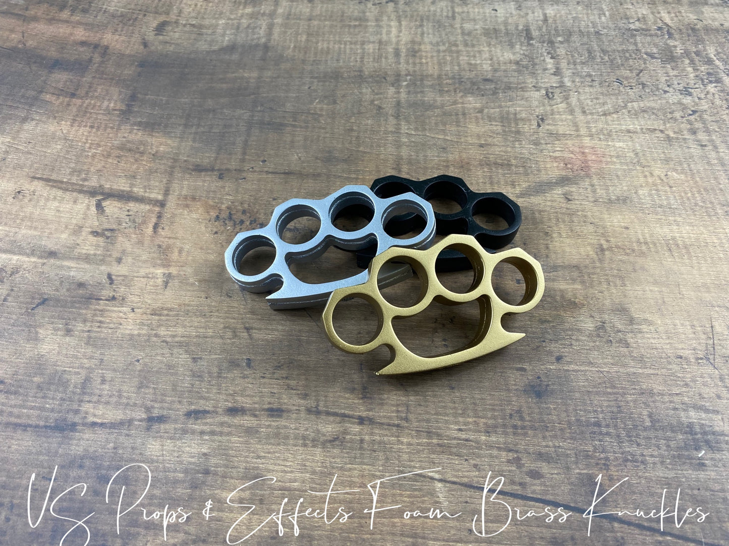 Foam Rubber Brass Knuckles