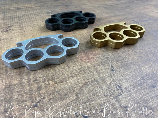 Foam Rubber Brass Knuckles