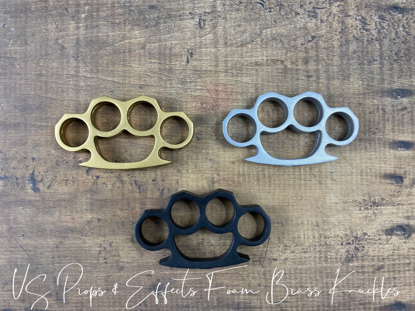 Foam Rubber Brass Knuckles