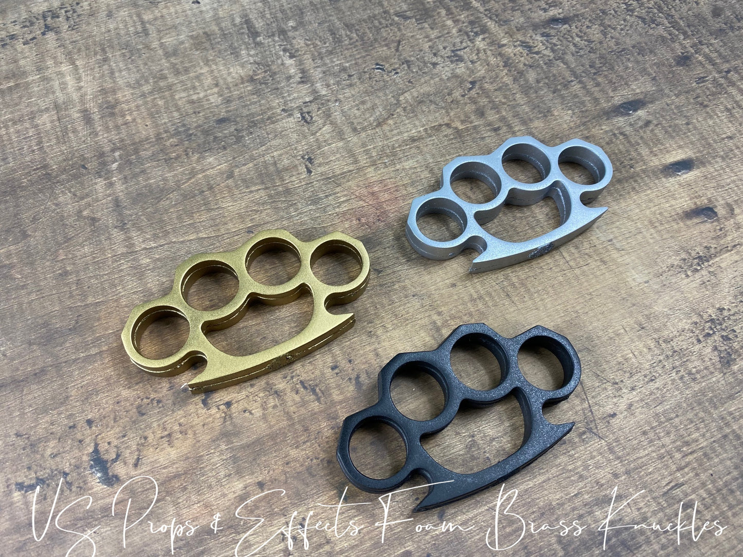 Foam Rubber Brass Knuckles