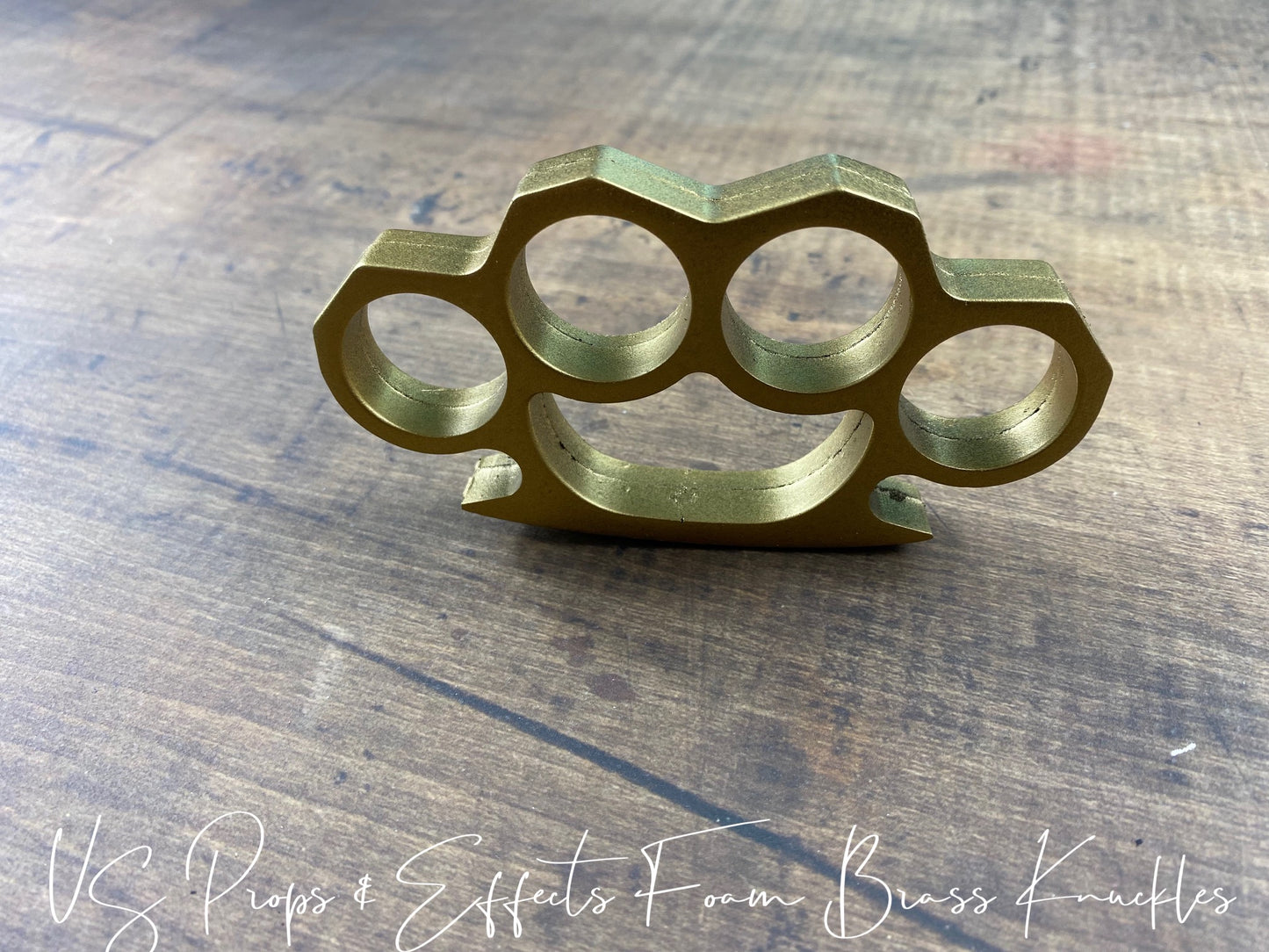 Foam Rubber Brass Knuckles
