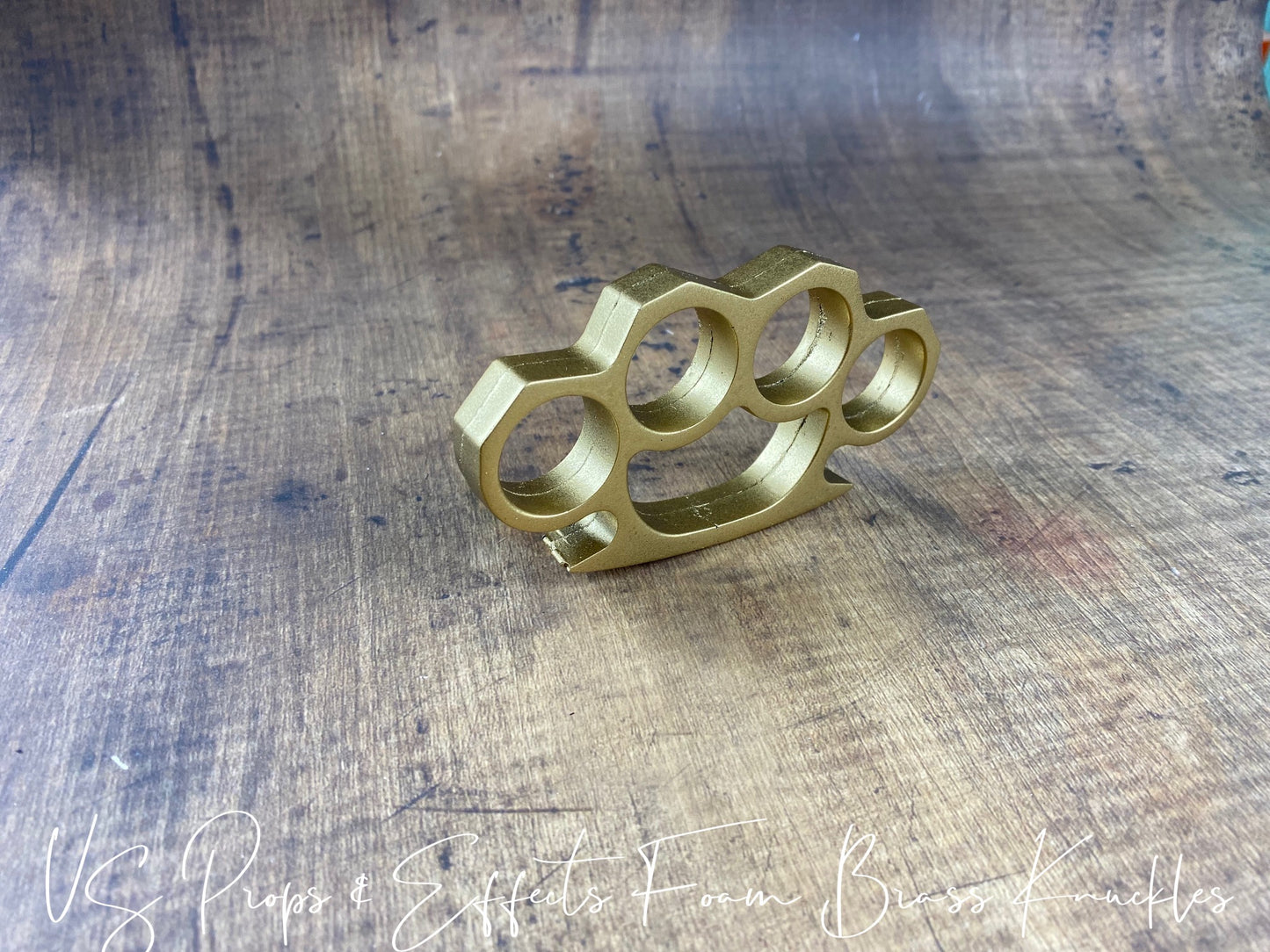 Foam Rubber Brass Knuckles