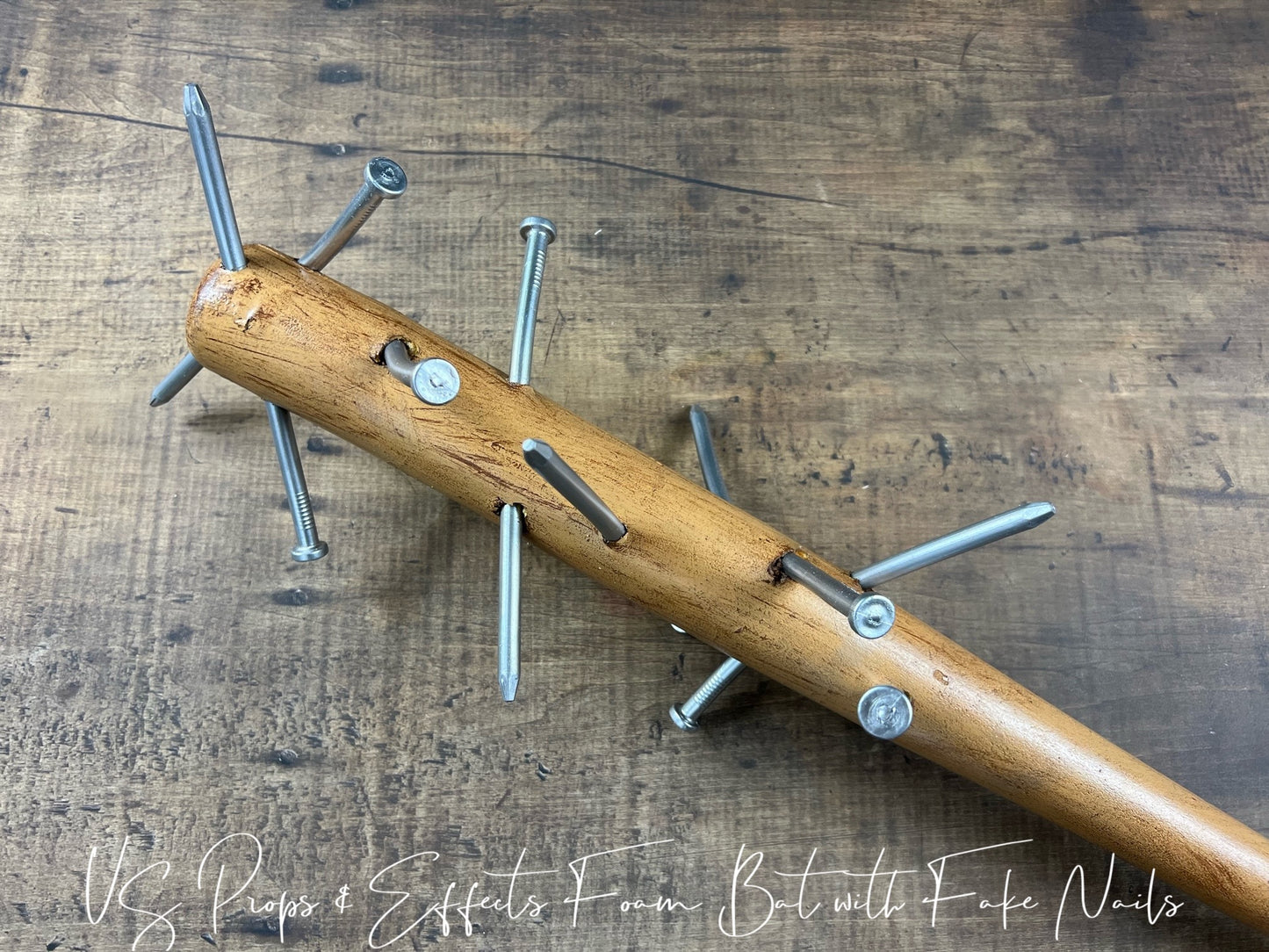 Foam Bat with Fake Nails
