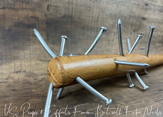 Foam Bat with Fake Nails