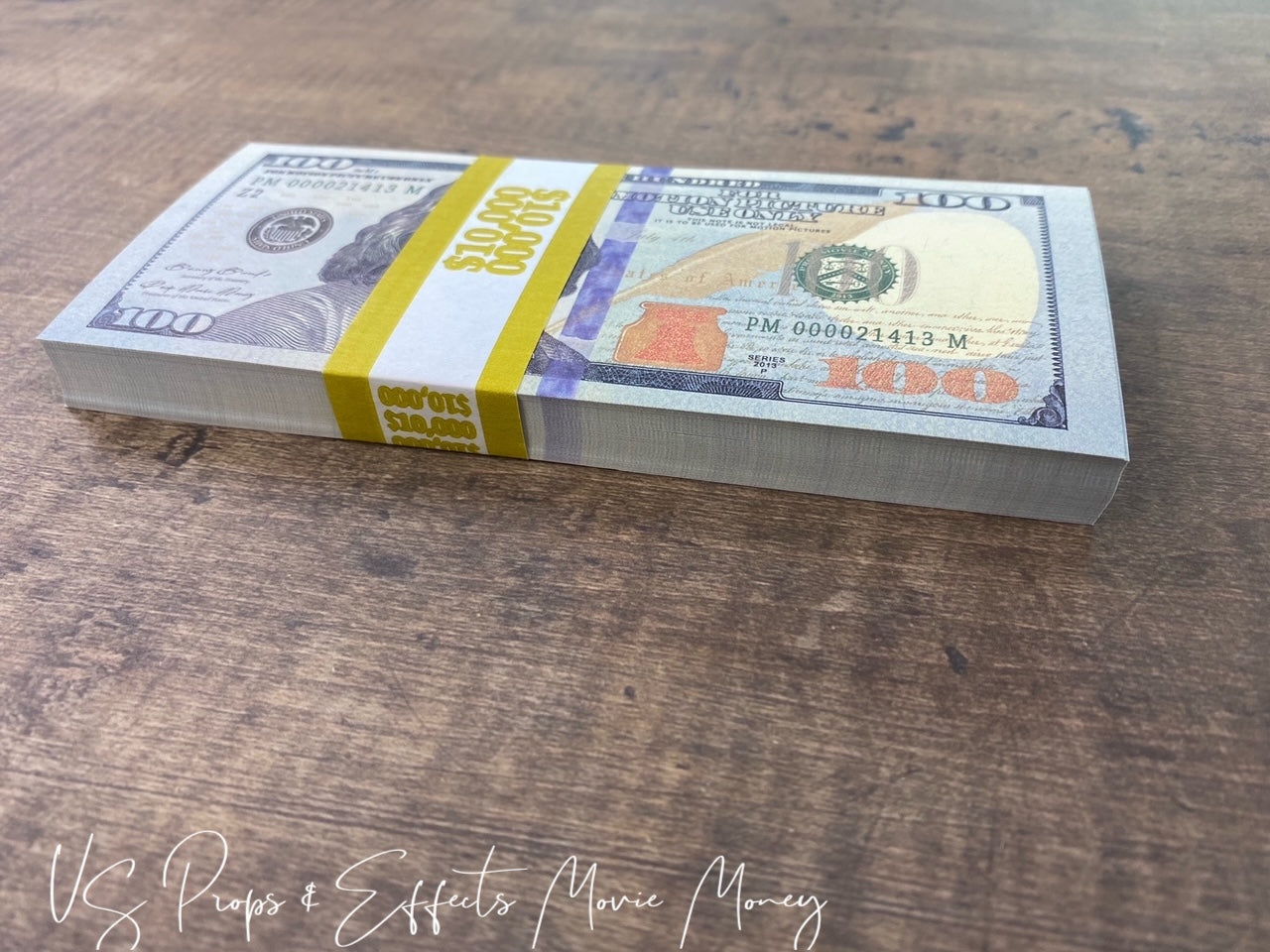Movie Money- $100's Full Print