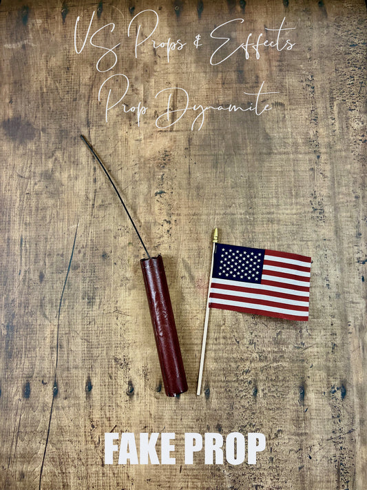 Fake Prop Dynamite Sticks, TNT Replica, Fourth of July Decor, 4th of July Centerpiece