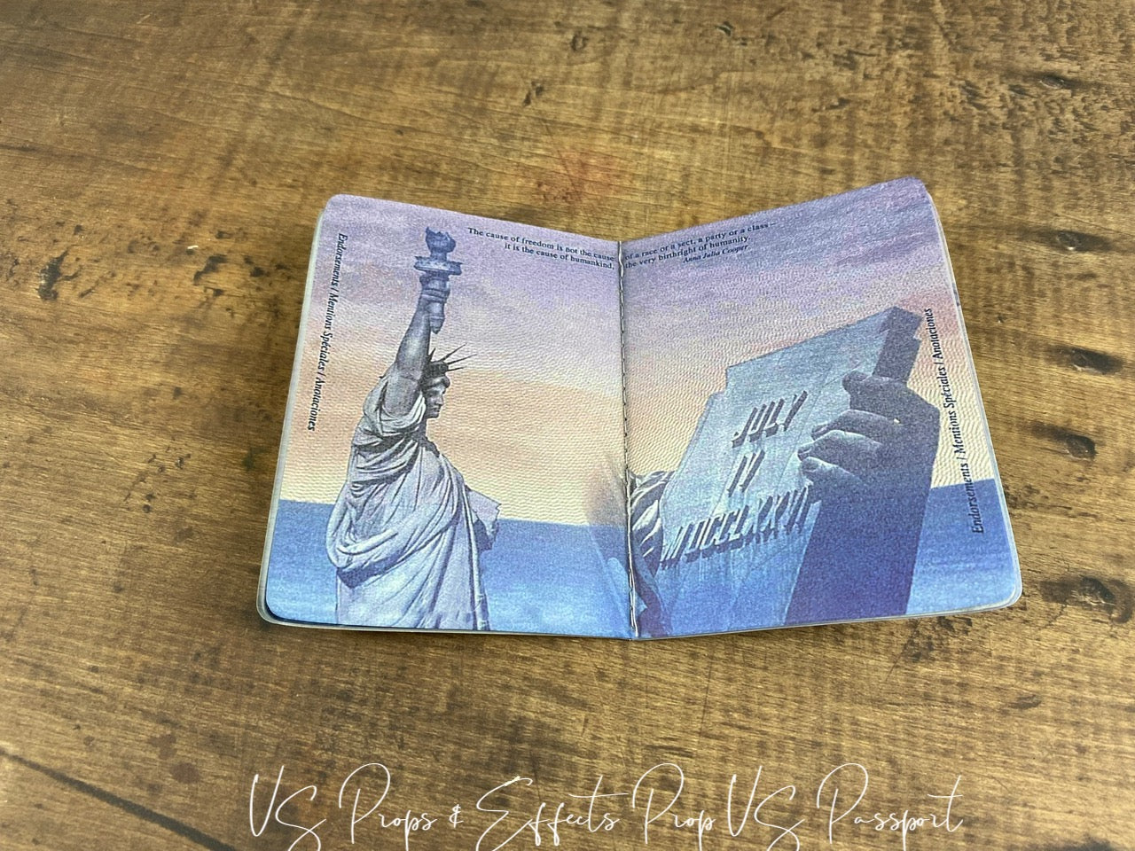 Prop US Passport