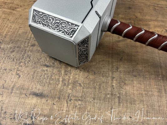 Foam God of Thunder Hammer, Thor Hammer Foam Replica, Marvel Prop Hammer, Super Hero Hammer Prop, Love and Thunder Prop