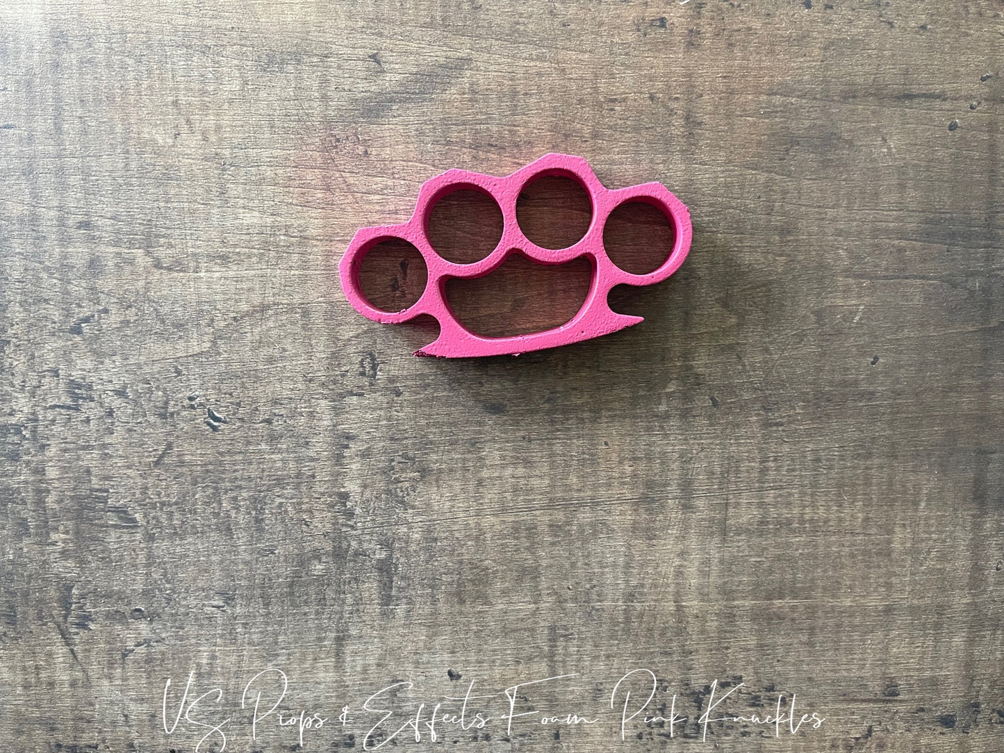 Foam Rubber Pink Knuckles