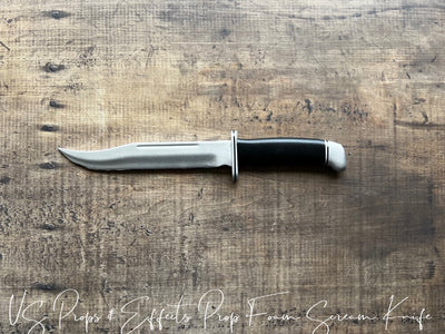 Back In Stock : Foam Buck Knife, Foam Scream Knife Prop, Ghost Face Prop Knife- LIMITED SUPPLY