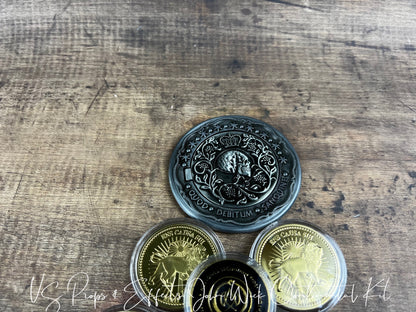 John Wick Continental Kit- Includes Continental Coin and Card Kit, John Wick props