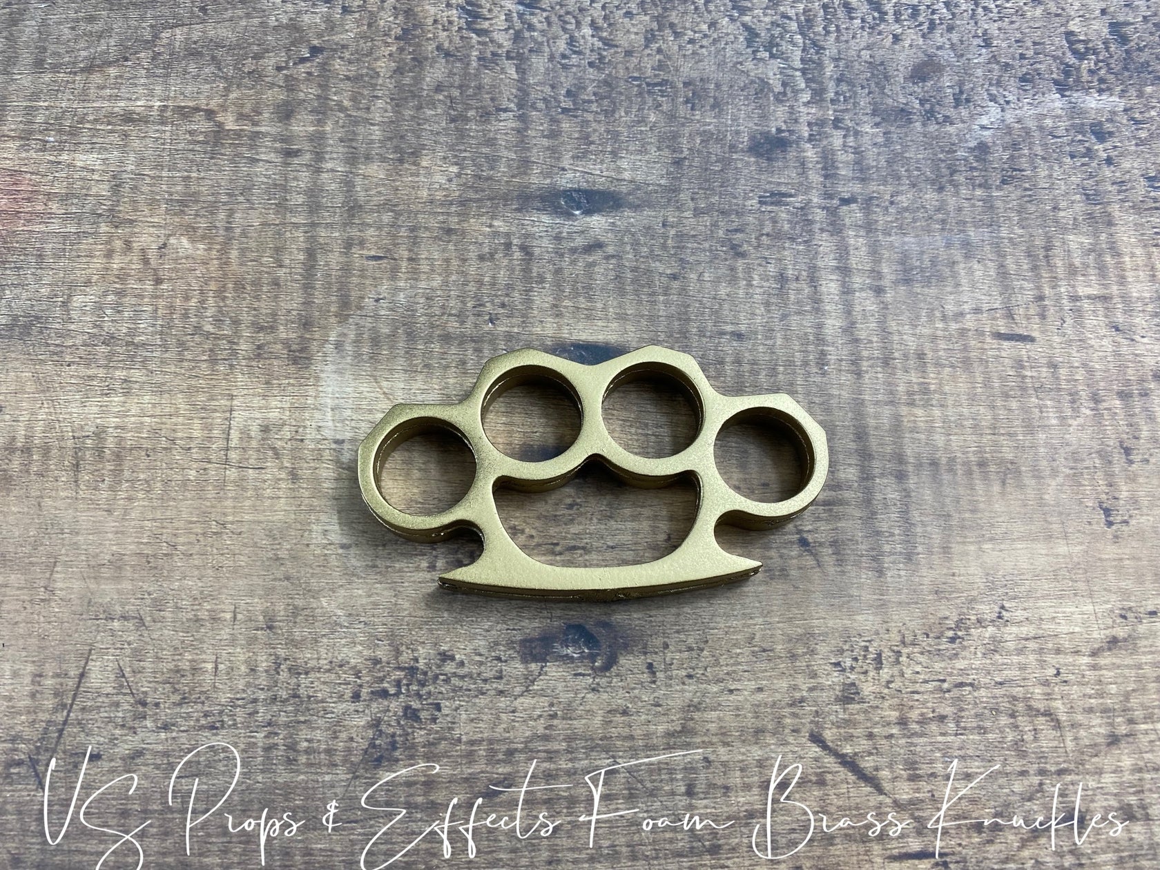 Foam Rubber Brass Knuckles US Props & Effects