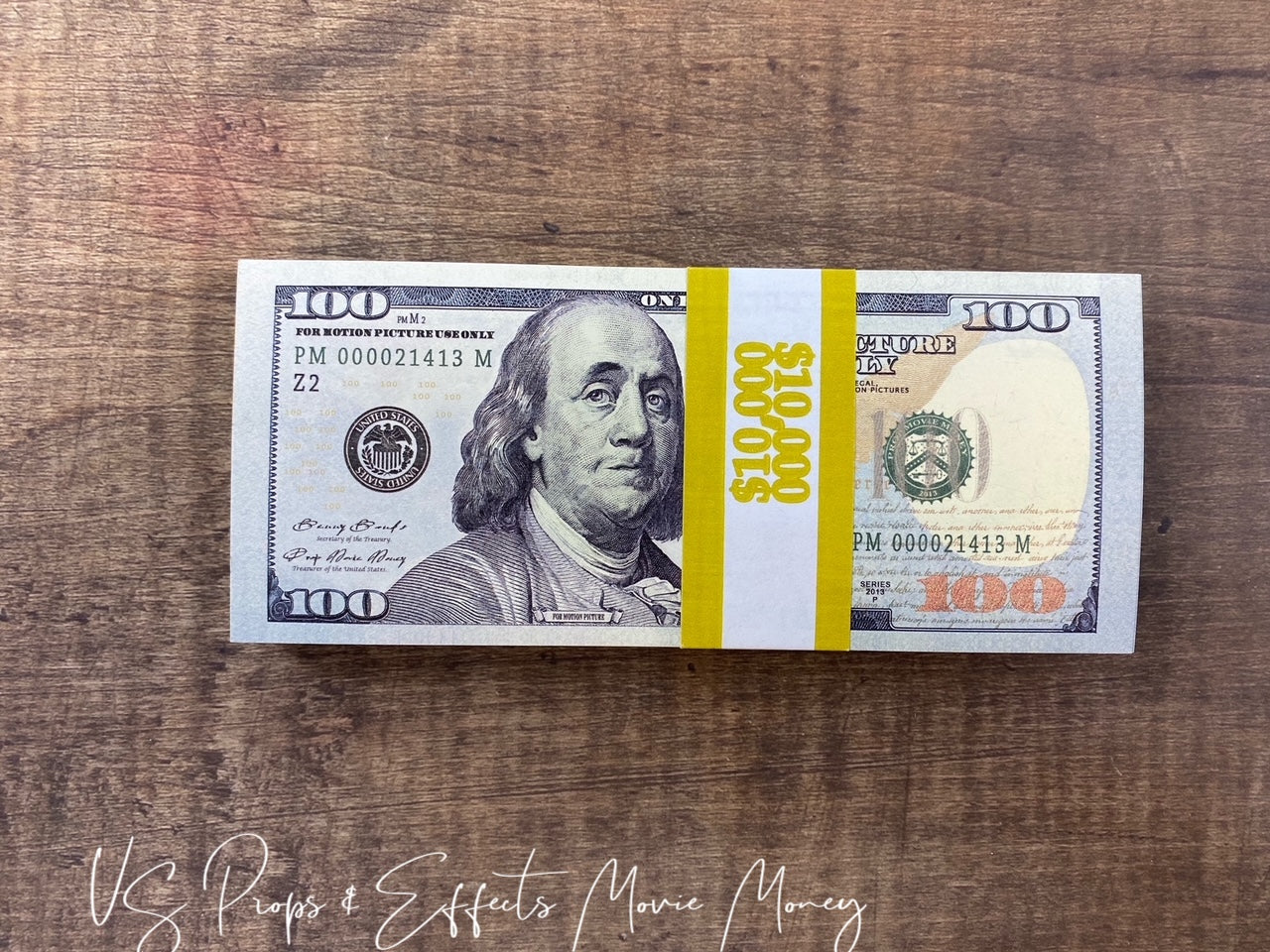 Movie Money- $100's Full Print – US Props & Effects