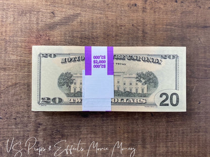 Movie Money- $20s Full Print