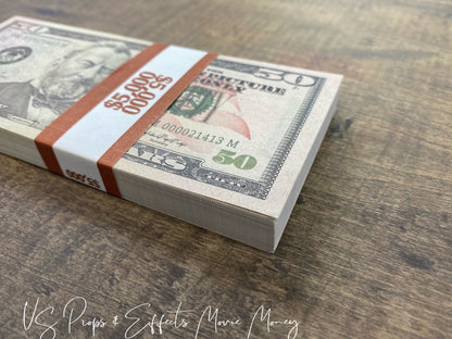Movie Money- $50s Full Print