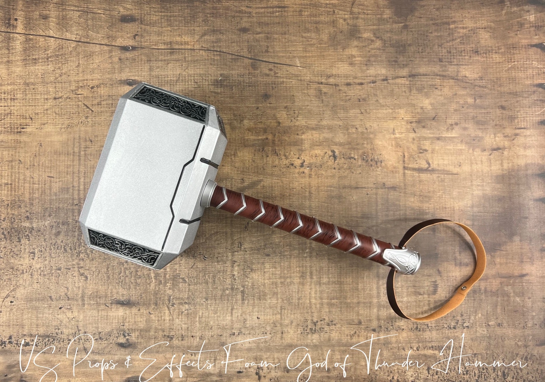 Foam God of Thunder Hammer, Thor Hammer Foam Replica, Marvel Prop Hamm ...